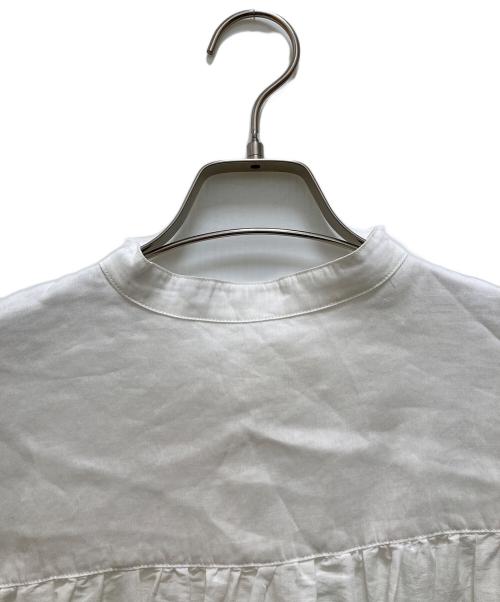 IENA（イエナ）IENA (イエナ) ラミーリヨセル バックギャザーシャツ ホワイト サイズ:38の古着・服飾アイテム