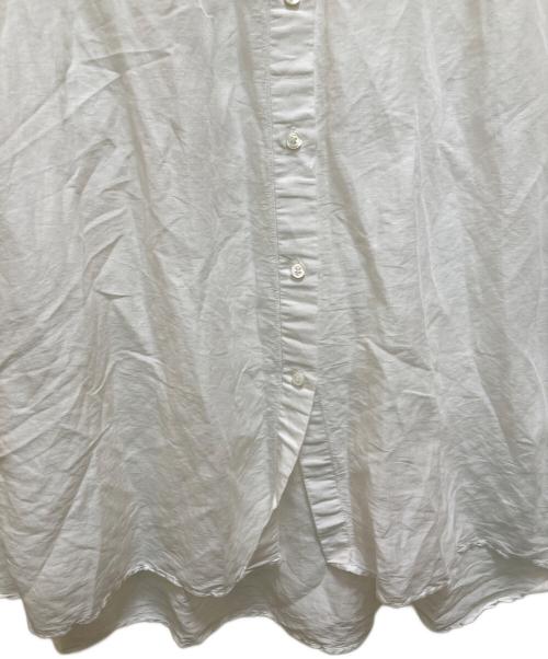 IENA（イエナ）IENA (イエナ) ラミーリヨセル バックギャザーシャツ ホワイト サイズ:38の古着・服飾アイテム