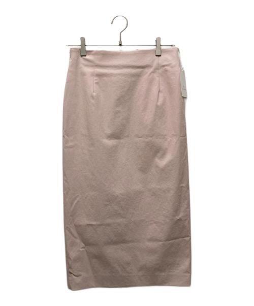 UNITED ARROWS（ユナイテッドアローズ）UNITED ARROWS (ユナイテッドアローズ) RIRANCHA ツイル タイトスカート ピンク サイズ:40 未使用品の古着・服飾アイテム