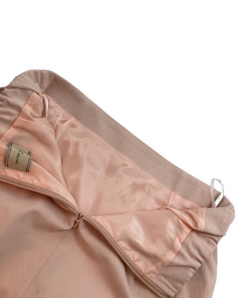 UNITED ARROWS（ユナイテッドアローズ）UNITED ARROWS (ユナイテッドアローズ) RIRANCHA ツイル タイトスカート ピンク サイズ:40 未使用品の古着・服飾アイテム