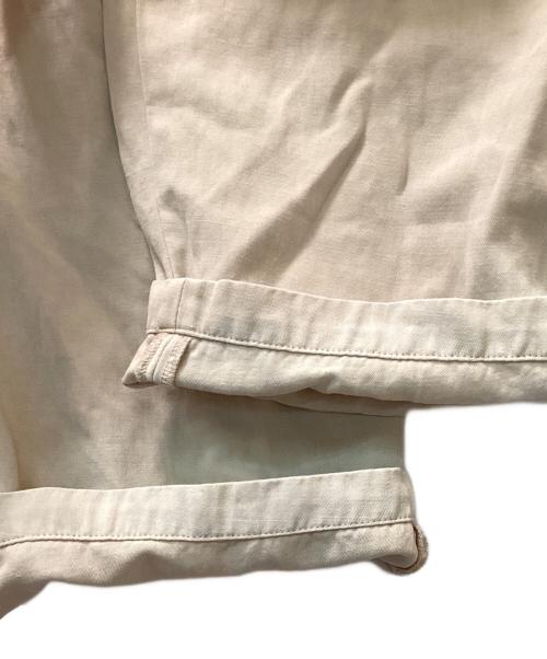 FARAH（ファーラー）FARAH (ファーラー) ツータック ワイドテーパードパンツ ベージュ サイズ:86㎝(W34)の古着・服飾アイテム