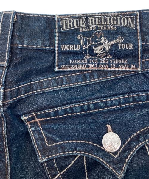 TRUE RELIGION（トゥルー レリジョン）TRUE RELIGION (トゥルー レリジョン) ブーツカットデニムパンツ インディゴ サイズ:32の古着・服飾アイテム