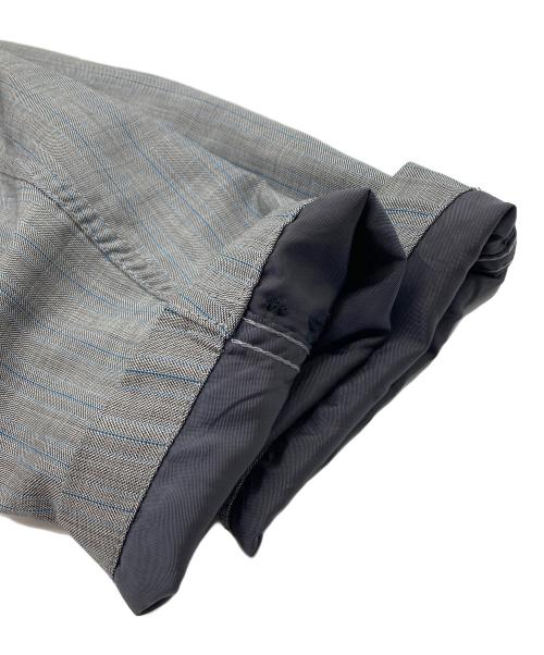 COMME des GARCONS HOMME（コムデギャルソン オム）COMME des GARCONS HOMME (コムデギャルソン オム) 3Bストライプパッカリングテーラードジャケット グレー サイズ:Sの古着・服飾アイテム