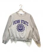 Championチャンピオン）の古着「2段プリントスウェット」｜グレー