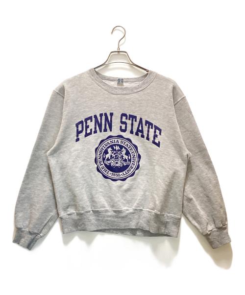 Champion（チャンピオン）Champion (チャンピオン) 2段プリントスウェット グレー サイズ:Lの古着・服飾アイテム
