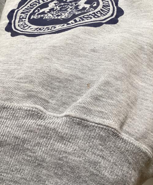 Champion（チャンピオン）Champion (チャンピオン) 2段プリントスウェット グレー サイズ:Lの古着・服飾アイテム