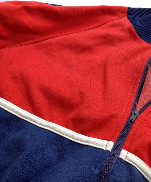 adidas（アディダス）adidas (アディダス) ヴィンテージトラックジャケット レッド×ネイビー サイズ:168の古着・服飾アイテム