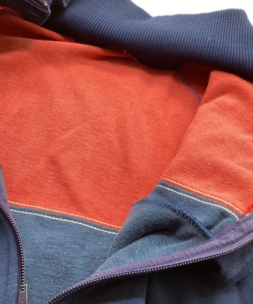 adidas（アディダス）adidas (アディダス) ヴィンテージトラックジャケット レッド×ネイビー サイズ:168の古着・服飾アイテム