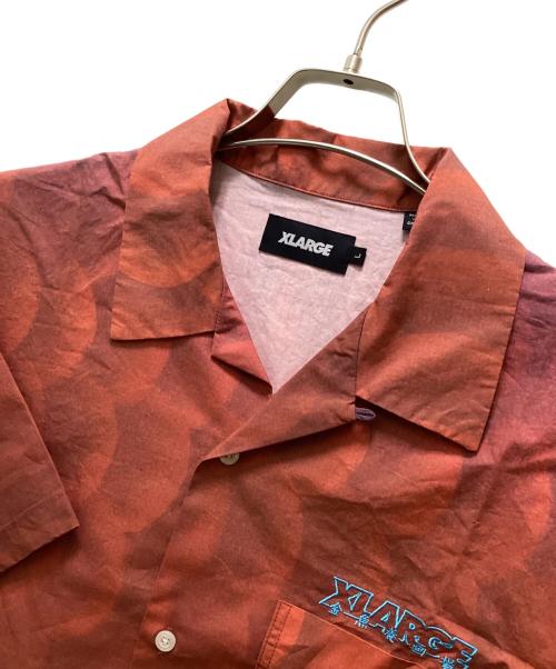 X-LARGE（エクストララージ）X-LARGE (エクストララージ) 半袖シャツ KINGYO SKIN SHIRT オレンジ サイズ:Lの古着・服飾アイテム