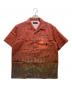 X-LARGE（エクストララージ）の古着「半袖シャツ KINGYO SKIN SHIRT」｜オレンジ