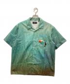 X-LARGEエクストララージ）の古着「半袖シャツ KINGYO SKIN SHIRT」｜ライトグリーン