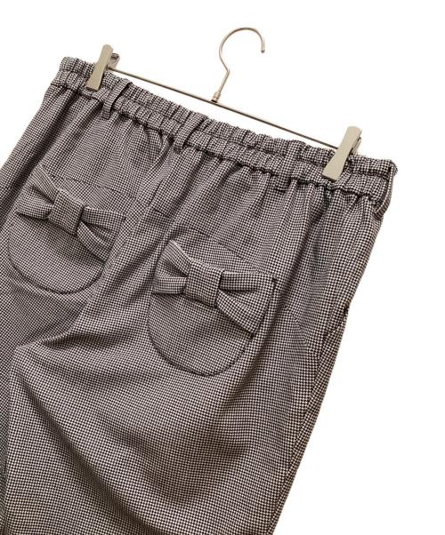yukiemon（ユキエモン）yukiemon (ユキエモン) 千鳥柄パンツ ホワイト×ブラック サイズ:3L 未使用品の古着・服飾アイテム