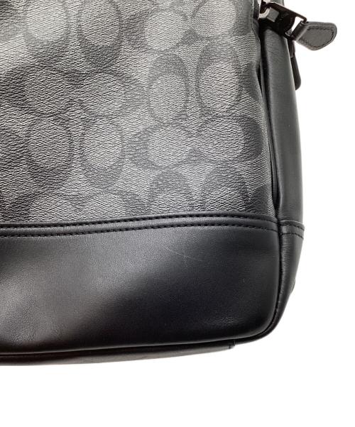 COACH（コーチ）COACH (コーチ) グラハム パック シグネチャー キャンバス ボディーバッグ ブラックの古着・服飾アイテム