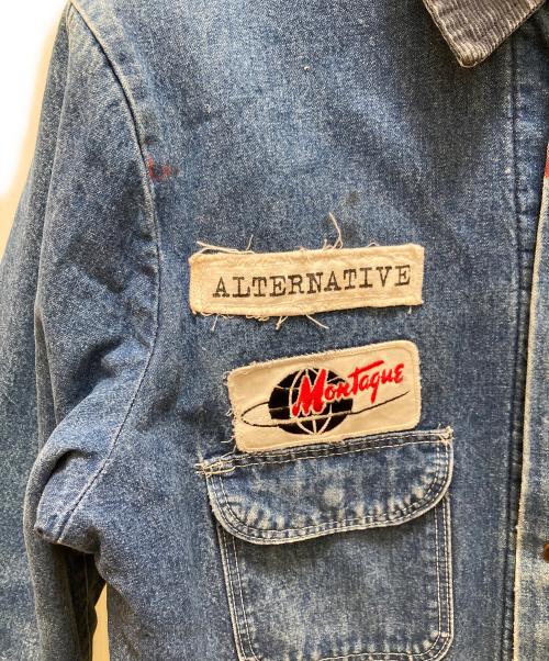 BIG BEN（ビックベン）BIG BEN (ビックベン) ヴィンテージ 裏ブランケット デニムカバーオール インディゴ サイズ:42の古着・服飾アイテム