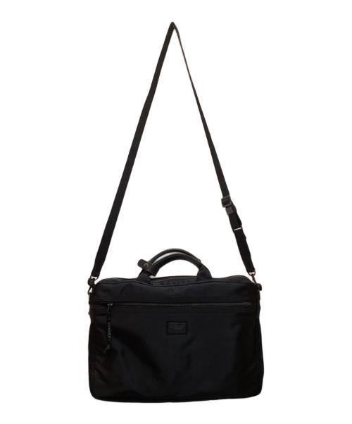 LUGGAGE LABEL（ラゲッジ レーベル）LUGGAGE LABEL (ラゲッジ レーベル) 2WAYナイロンブリーフケース ブラックの古着・服飾アイテム