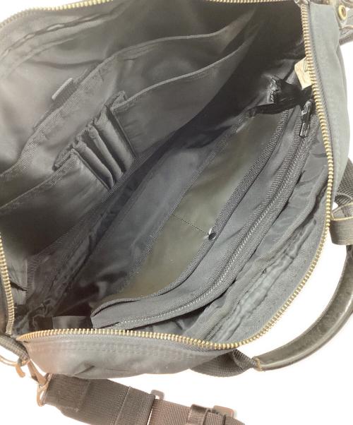 LUGGAGE LABEL（ラゲッジ レーベル）LUGGAGE LABEL (ラゲッジ レーベル) 2WAYナイロンブリーフケース ブラックの古着・服飾アイテム