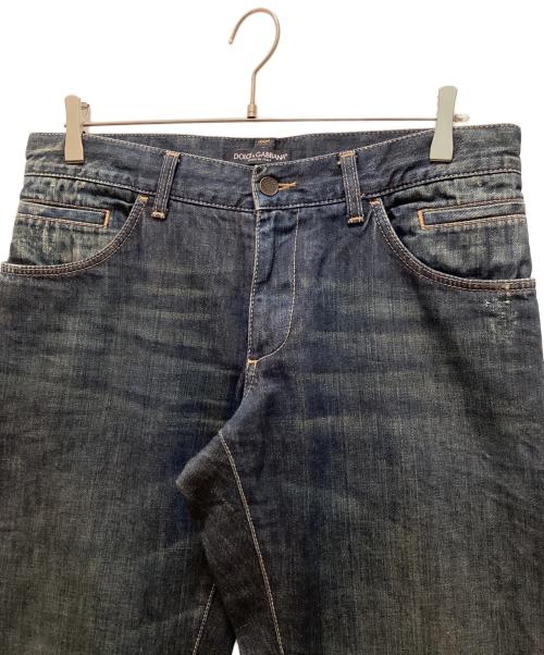 DOLCE & GABBANA（ドルチェ＆ガッバーナ）DOLCE & GABBANA (ドルチェ＆ガッバーナ) デニムパンツ インディゴ サイズ:48の古着・服飾アイテム