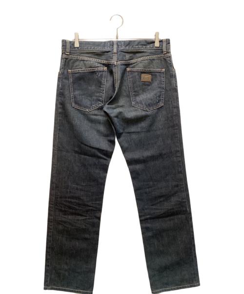 DOLCE & GABBANA（ドルチェ＆ガッバーナ）DOLCE & GABBANA (ドルチェ＆ガッバーナ) デニムパンツ インディゴ サイズ:48の古着・服飾アイテム