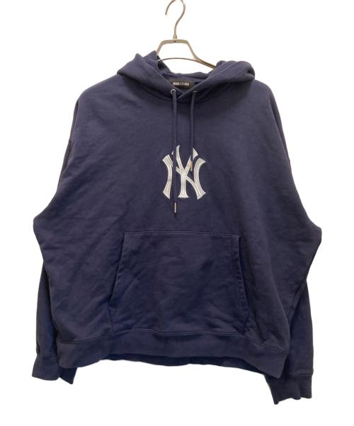 WIND AND SEA（ウィンダンシー）WIND AND SEA (ウィンダンシー) MLB (エムエルビー) コラボ刺繍パーカー ネイビー サイズ:XLの古着・服飾アイテム