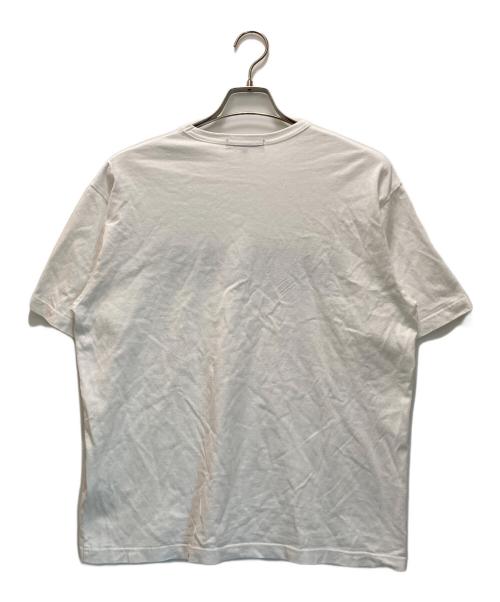 COMME des GARCONS HOMME（コムデギャルソン オム）COMME des GARCONS HOMME (コムデギャルソン オム) HOMME刺繍Tシャツ ホワイト サイズ:Mの古着・服飾アイテム