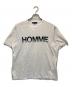 COMME des GARCONS HOMME（コムデギャルソン オム）の古着「HOMME刺繍Tシャツ」｜ホワイト
