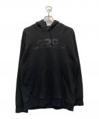 CDGシーディージー）の古着「CDGロゴプリントパーカー」｜ブラック