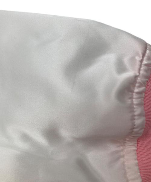 COMME des GARCONS GIRL（コムデギャルソンガール）COMME des GARCONS GIRL (コムデギャルソンガール) リボン ボンバージャケット ピンク サイズ:Sの古着・服飾アイテム