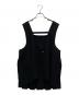 ENFOLD (エンフォルド) PLEATS TWO-WAY VEST ベスト ブラック サイズ:38：17000円