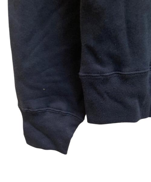 A BATHING APE（ア ベイシング エイプ）A BATHING APE (ア ベイシング エイプ) サルプリント ダブルジップパーカー ネイビー サイズ:Mの古着・服飾アイテム