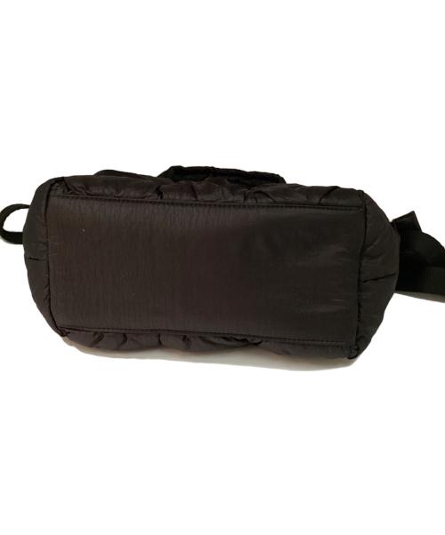 ear PAPILLONNER（イアパピヨネ）ear PAPILLONNER (イアパピヨネ) もこもこブロックトートバッグ ブラックの古着・服飾アイテム