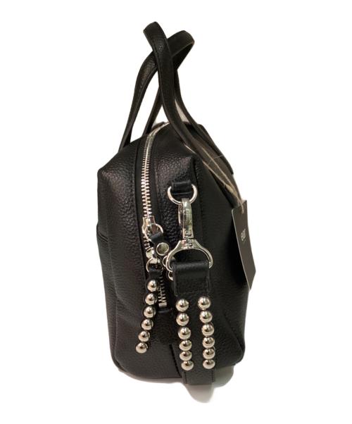 ear PAPILLONNER（イアパピヨネ）ear PAPILLONNER (イアパピヨネ) スタッズボストンバッグ ブラックの古着・服飾アイテム