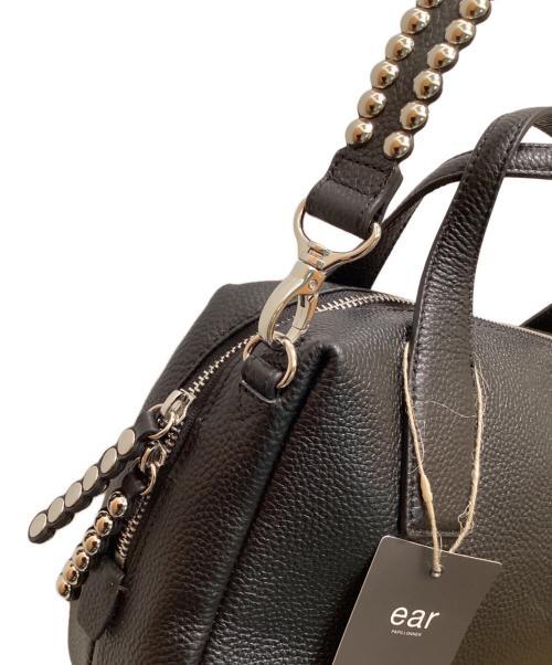 ear PAPILLONNER（イアパピヨネ）ear PAPILLONNER (イアパピヨネ) スタッズボストンバッグ ブラックの古着・服飾アイテム