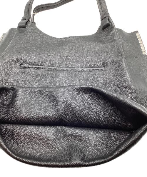 ear PAPILLONNER（イアパピヨネ）ear PAPILLONNER (イアパピヨネ) スタッズトートバッグ ブラックの古着・服飾アイテム