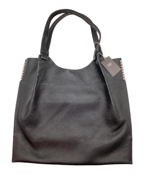 ear PAPILLONNER（イアパピヨネ）ear PAPILLONNER (イアパピヨネ) スタッズトートバッグ ブラックの古着・服飾アイテム