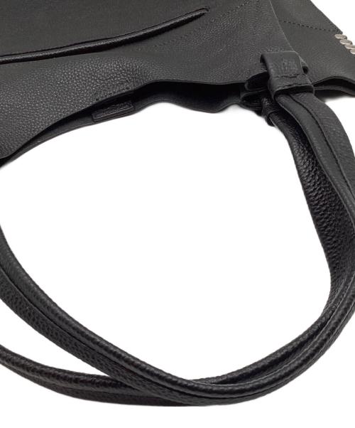 ear PAPILLONNER（イアパピヨネ）ear PAPILLONNER (イアパピヨネ) スタッズトートバッグ ブラックの古着・服飾アイテム