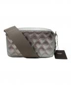 ear PAPILLONNERイアパピヨネ）の古着「ウォレット&ショルダーバッグ」｜シルバー