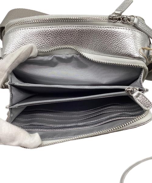 ear PAPILLONNER（イアパピヨネ）ear PAPILLONNER (イアパピヨネ) ウォレット&ショルダーバッグ シルバーの古着・服飾アイテム