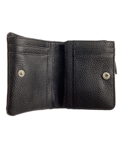 ear PAPILLONNER（イアパピヨネ）ear PAPILLONNER (イアパピヨネ) PEZ (ペッツ) コラボコンパクトウォレット ブラック 未使用品の古着・服飾アイテム