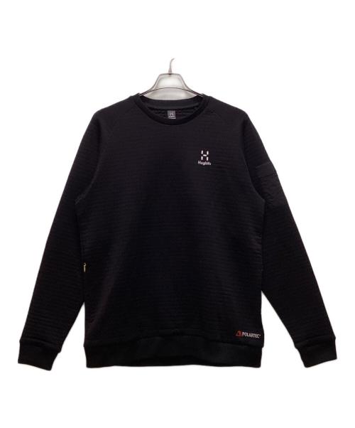 HAGLOFS（ホグロフス）HAGLOFS (ホグロフス) パワー エア プルオーバー ブラック サイズ:Lの古着・服飾アイテム