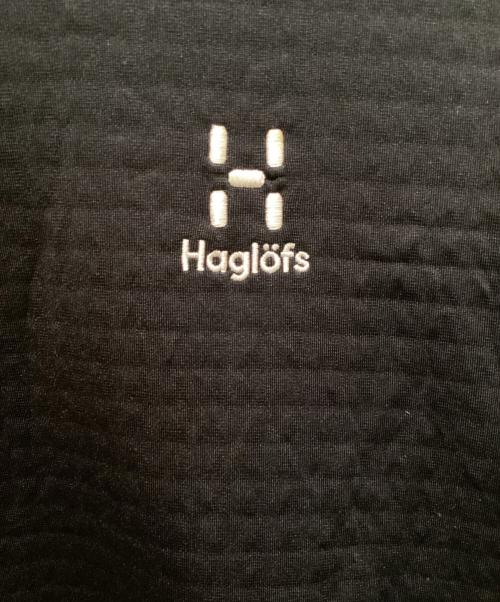 HAGLOFS（ホグロフス）HAGLOFS (ホグロフス) パワー エア プルオーバー ブラック サイズ:Lの古着・服飾アイテム