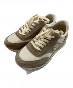 TORY BURCHトリーバーチ）の古着「ソートゥースロゴ スニーカー」｜ベージュ