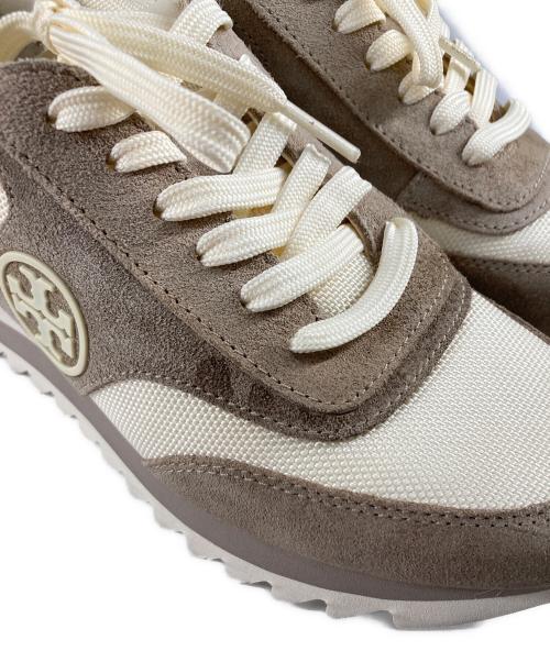 TORY BURCH（トリーバーチ）TORY BURCH (トリーバーチ) ソートゥースロゴ スニーカー ベージュ サイズ:6 1/2の古着・服飾アイテム