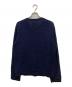 Maison Margiela (メゾンマルジェラ) ピリング加工クルーネックニット ネイビー サイズ:XL：26000円