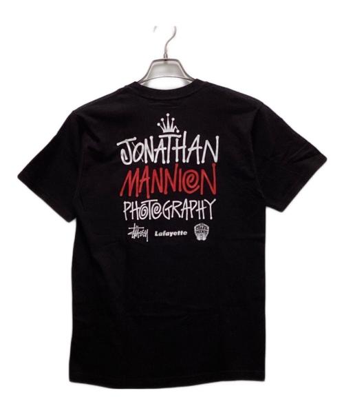 stussy（ステューシー）stussy (ステューシー) Lafayette (ラファイエット) DJ CLARK KENT コラボ RAKIM フォトプリントTシャツ ブラック サイズ:Sの古着・服飾アイテム
