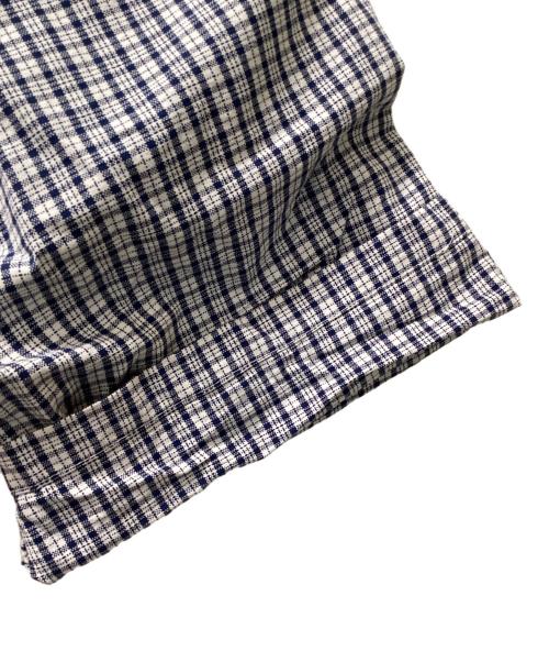 stussy（ステューシー）stussy (ステューシー) チェック2タックショーツ ブルー サイズ:30の古着・服飾アイテム