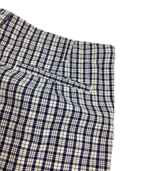stussy（ステューシー）stussy (ステューシー) チェック2タックショーツ ブルー サイズ:30の古着・服飾アイテム