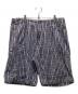 stussy（ステューシー）の古着「チェック2タックショーツ」｜ブルー