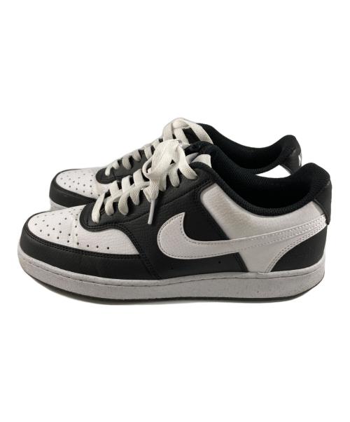 NIKE（ナイキ）NIKE (ナイキ) コート ビジョン ロー ブラック×ホワイト サイズ:26.5cmの古着・服飾アイテム