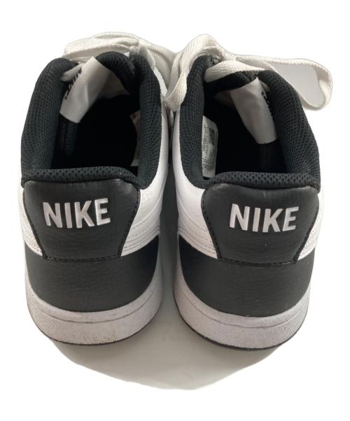 NIKE（ナイキ）NIKE (ナイキ) コート ビジョン ロー ブラック×ホワイト サイズ:26.5cmの古着・服飾アイテム