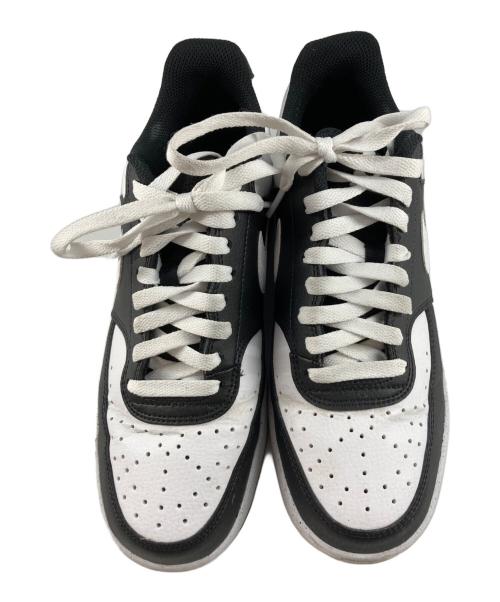 NIKE（ナイキ）NIKE (ナイキ) コート ビジョン ロー ブラック×ホワイト サイズ:26.5cmの古着・服飾アイテム